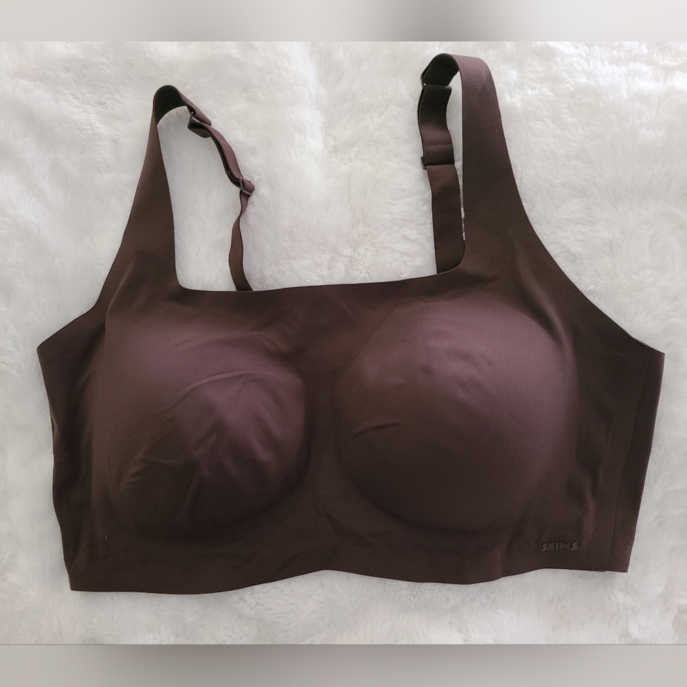 Skims Bra Naked Scoop Bralette Espresso